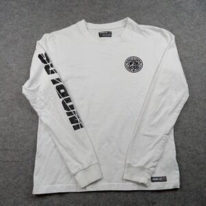 League Of Legends Shirt Mens Medium White 2017 Worlds Long Sleeve Tee Con Fest